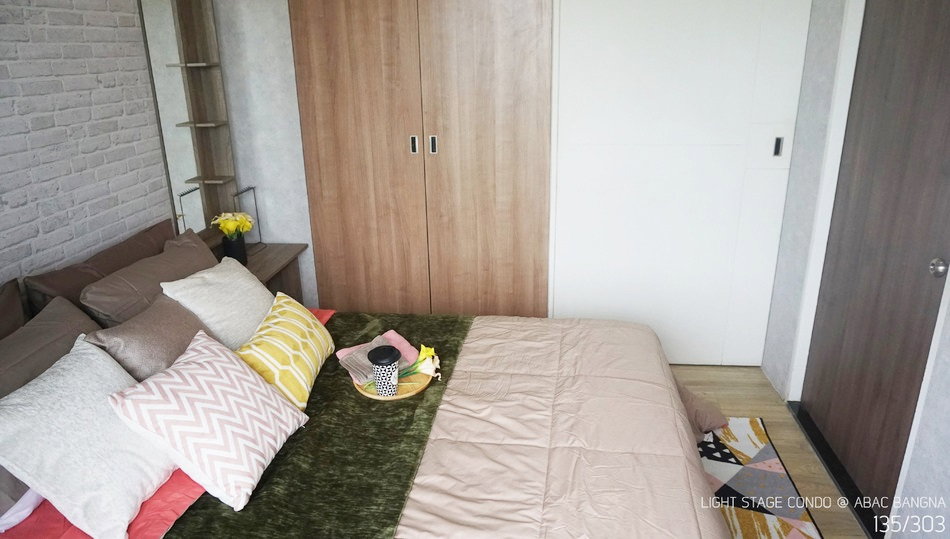 picture Call : 061-554-2463 / Light Stage Condominium 30 sq.m 1 Bed 3rd floor, Facing East, Fully furnished - 2/11
