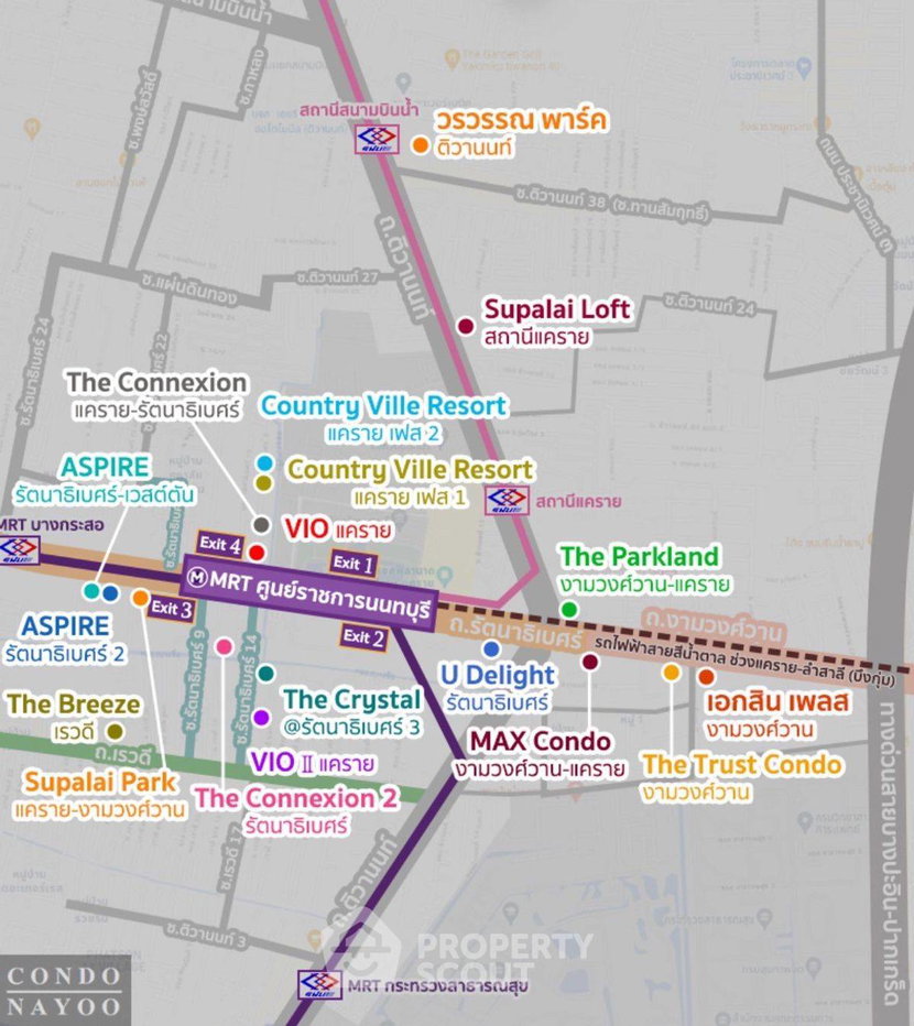 รูป คอนโด 1-ห้องนอน ที่ เอกสินเพลส ใน เมืองนนทบุรี (ID 2076810) - รูปที่ 32/34