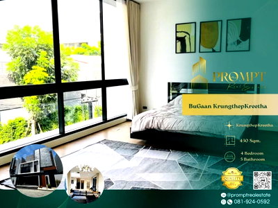 Houses for rent Bang Kapi : AB06116 - BuGaan KrungthepKreetha  : KrungthepKreetha