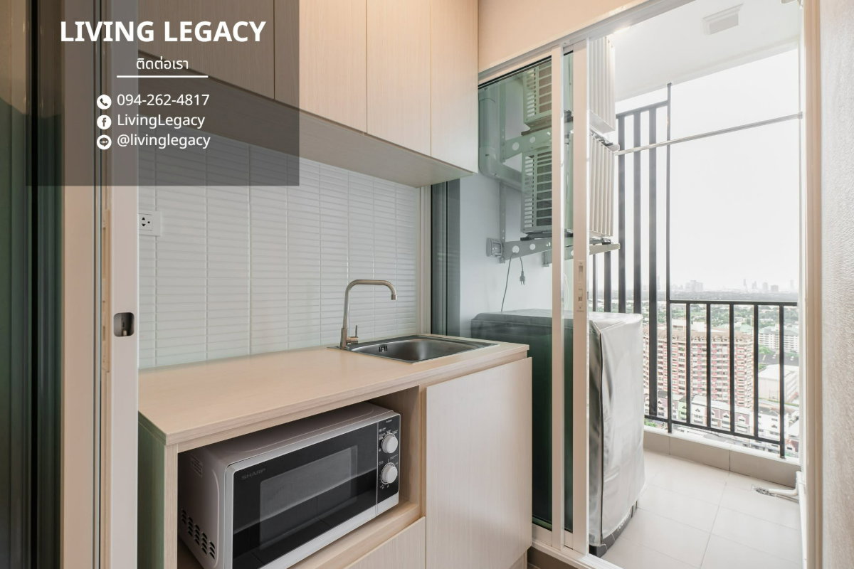 รูป TMOLW0 เช่าด่วน คอนโด Regent Home Bangna 28 ตร.ม. ชั้น 26 | 1 นอน 1 น้ำ พร้อมเข้าอยู่ 12,000 บาท/เดือน LINE: @livinglegacy - รูปที่ 16/18