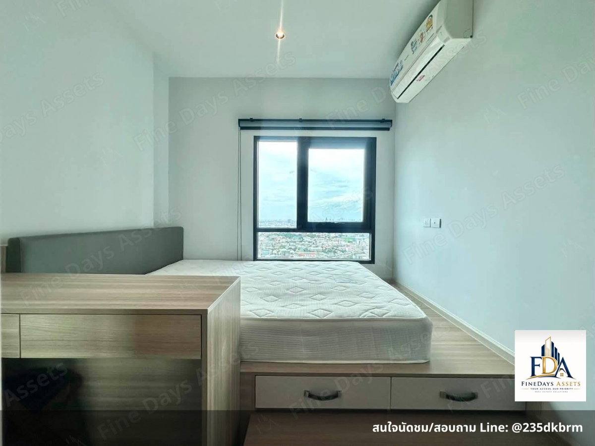 รูป FD-084294🏢 ให้เช่าคอนโด Altitude Unicorn สาทร–ท่าพระ ✨ ห้องชั้นสูง วิวเมือง ทำเลดี ราคาคุ้มค่า! 💰 ค่าเช่าเพียง 13,000 บาท/เดือน - รูปที่ 3/5