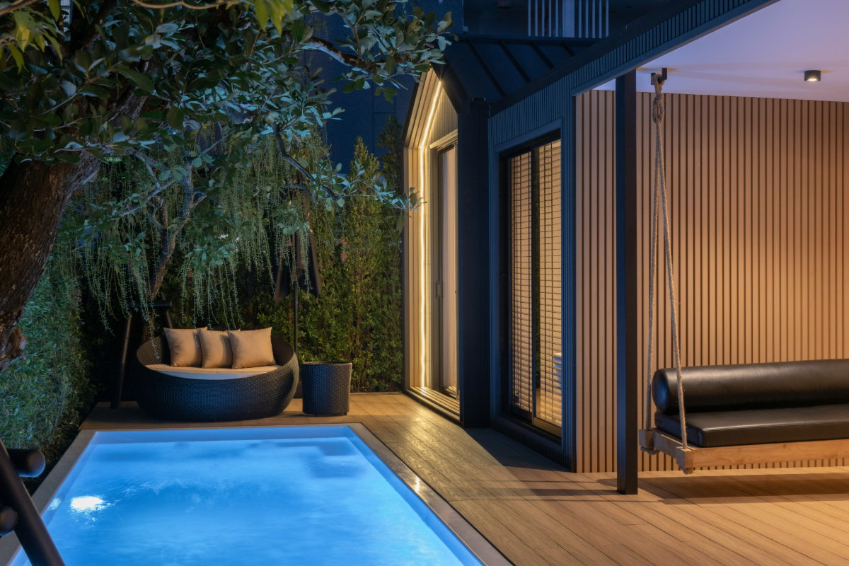 รูป ให้เช่า Poolvilla ซอย สุขุมวิท 50 เช่าในนามบริษัทได้ บ้านขนาด 85 ตรว - รูปที่ 2/24
