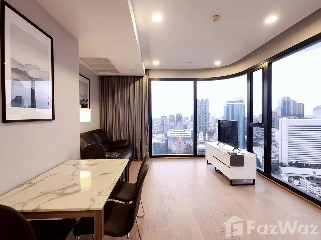 รูป คอนโดให้เช่า 2 ห้องนอน ในโครงการ แอชตัน จุฬา – สีลม 6052343 - รูปที่ 3/18