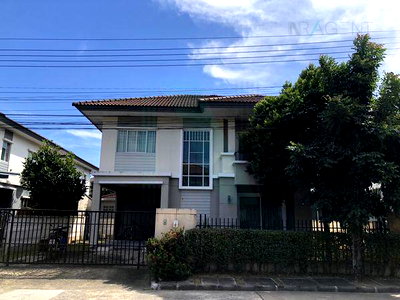 Houses for sale Lat Krabang : For Sell 2-story House PRUKSA VILLAGE THE SEASON ROMKLAO LADKRABANG 3 bedroom 2 bathroom