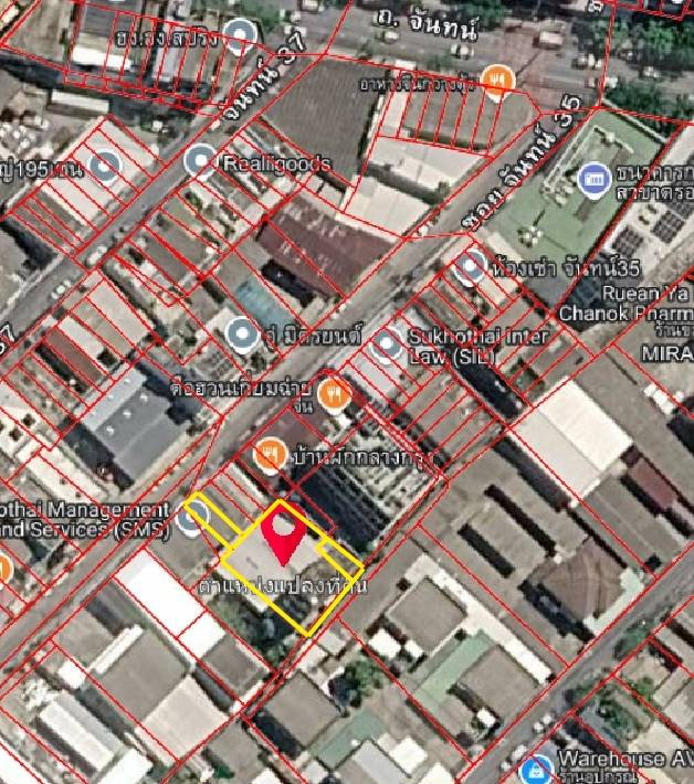 รูป ขายบ้านพร้อมที่ดิน ซ.จันทน์35 ถนนจันทน์ 111ตารางวา. 243,243บาท ต่อตารางวา - รูปที่ 5/5