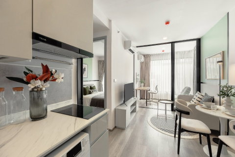รูปภาพ 🎈#MT2610_111 🎈💥Urgent!💥 Guaranteed availability—click fast before it's gone!‼️ 𝗙𝗼𝗿 𝗥𝗲𝗻𝘁 2️⃣5️⃣k.🔥 Soho Bangkok Ratchada Condo.