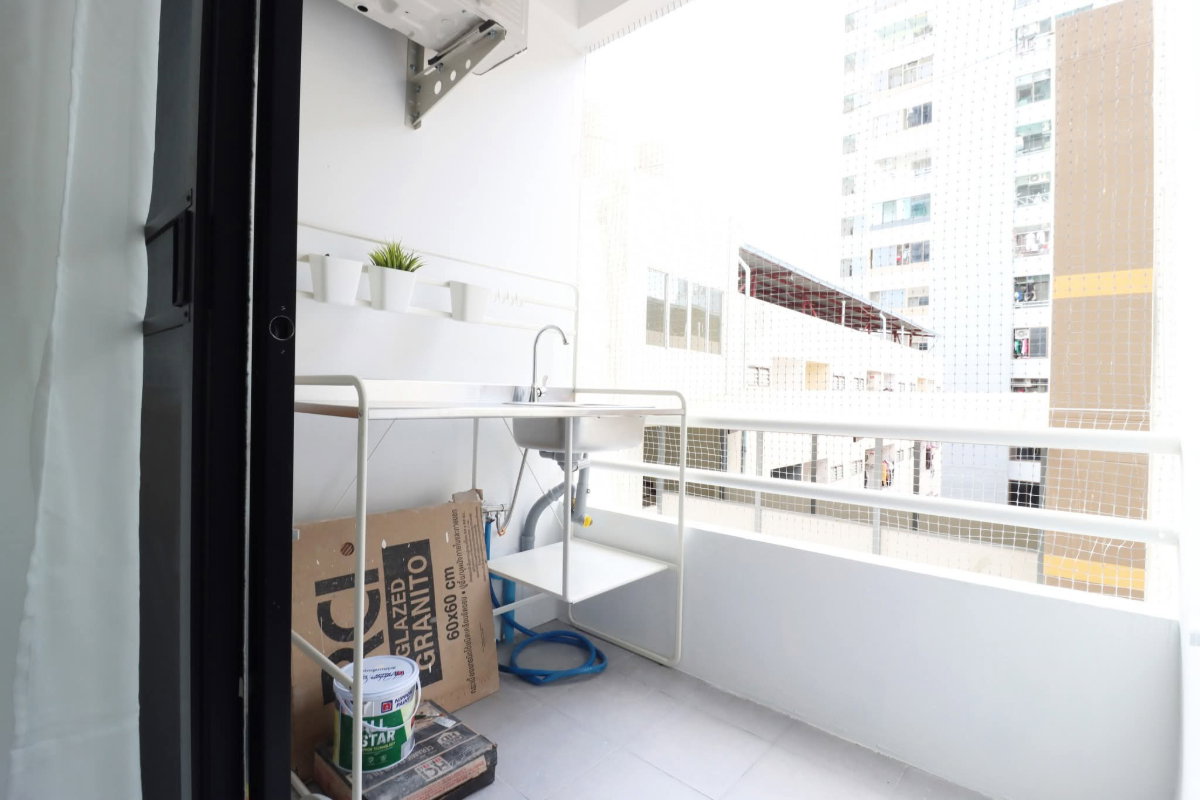 รูป ขายห้องสวย ชั้น 4 ใกล้ MRT ลำสาลี - รูปที่ 8/8