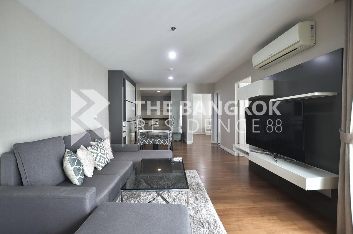 รูป 💖💖 เช่าคอนโด 🌆 Belle Grand Rama 9 2นอน 77ตร.ม. 32k ✨ ห้องสวย Modern Style ราคาดี ใกล้ MRT พระราม 9  - รูปที่ 2/9