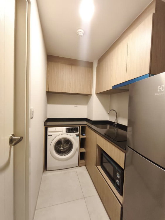 picture Condo for RENT : Chambers Onnut 𝐒𝐢𝐳𝐞 : 35 sqm. 2 Bed (1 Bed Plus) / 1 Bath   𝐅𝐥𝐨𝐨𝐫 : 5th  ✅Fully furnished - 13/15