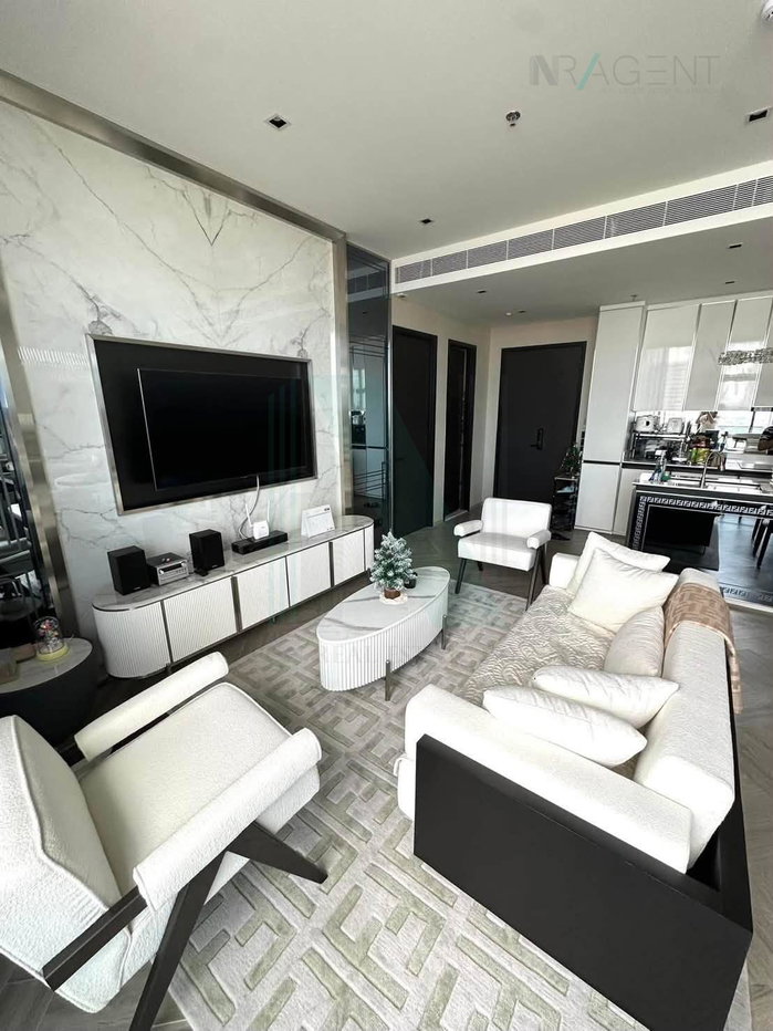 picture 🔺 For Rent Condo CHAPTER CHAROENNAKHORN-RIVERSIDE Building A, Floor 24,2 bed room, Room size 78 sqm - 2/8