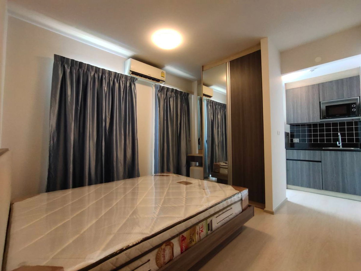 picture Condo for RENT :Unio Sukhumvit 72  𝐒𝐢𝐳𝐞 :  22 sqm.  𝐓𝐲𝐩𝐞 : Studio  1 Bathroom  𝐅𝐥𝐨𝐨𝐫 : 6th   Building : B  Phrase :  2 - 2/11