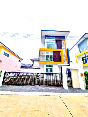 Houses for sale The Brio Mall : For Sale House , Baan Lang Suan Phutthamonthon Sai 4 - Phetkasem , wide frontage , Krathum Lom , Sam Phran , Nakhon Pathom , CX-179369 ✅ Live chat with us ADD LINE @connexproperty ✅