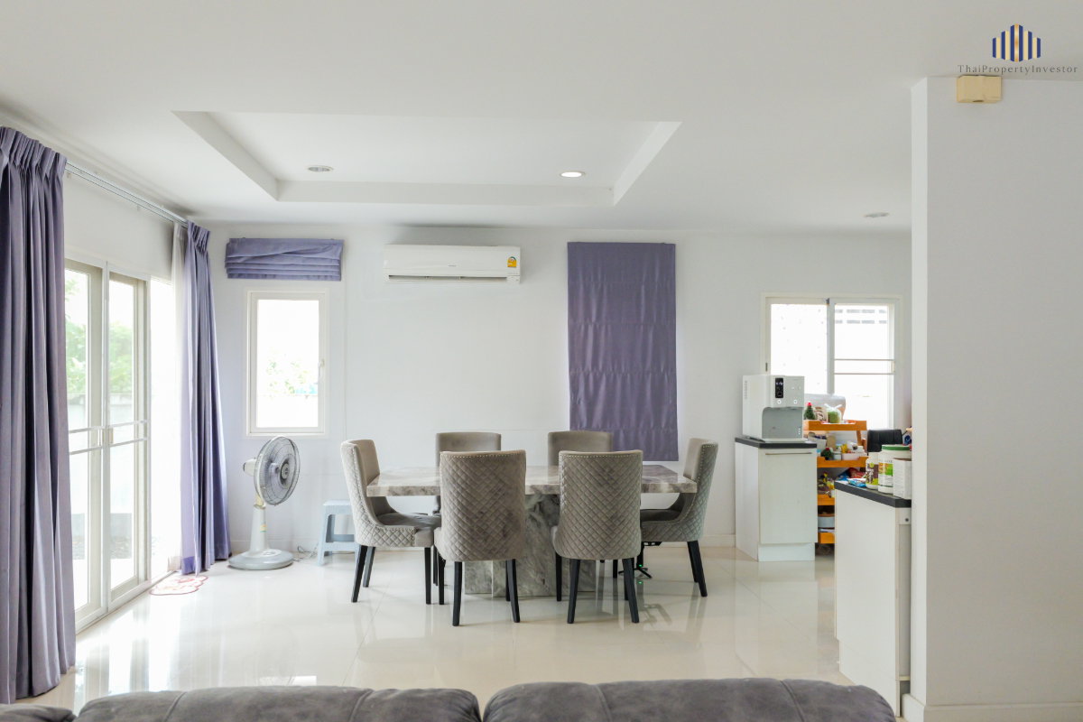 รูป หลังบ้านติดทะเลสาบ! เงียบสงบ ร่มรื่น!! ขายบ้านเดี่ยว เดอะ เลควิลล์ พระราม 2 (The Lake Ville Rama 2) 80.9 ตร.วา ใกล้เซ็นทรัลมหาชัย | #TPI-3500 - รูปที่ 7/19