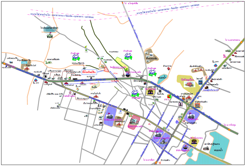รูป ที่ดินว่างเปล่า 1178.4 ตร.วา โครงการ บ้านซำแฮด มหาสารคาม บรบือ มหาสารคาม 3.6M - รูปที่ 1/15