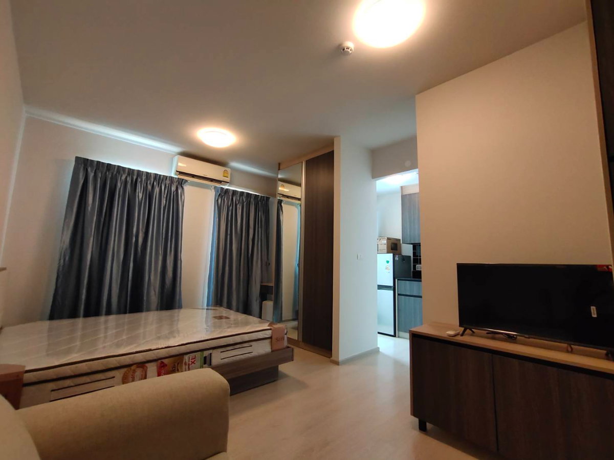 picture Condo for RENT :Unio Sukhumvit 72  𝐒𝐢𝐳𝐞 :  22 sqm.  𝐓𝐲𝐩𝐞 : Studio  1 Bathroom  𝐅𝐥𝐨𝐨𝐫 : 6th   Building : B  Phrase :  2 - 3/11