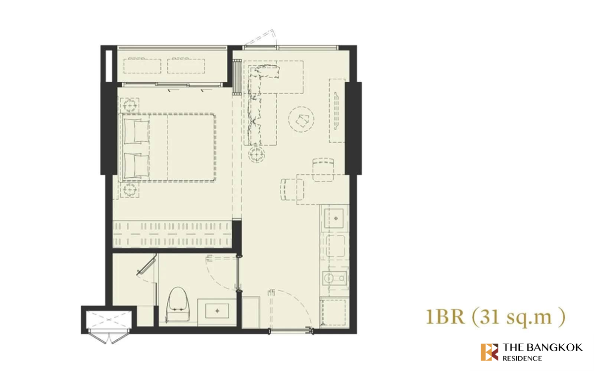 picture The Crest Park Residences near MRT Phahonyothin Station - 5/9