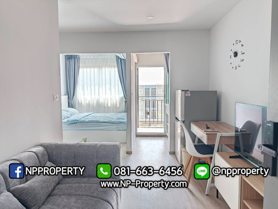 รูป 🏢🔥 คอนโด EARN อมตะนคร ห้องใหม่แกะกล่อง วิวโปร่ง ห้องสวยมาก! 😍🏡✨  💰 เช่าเพียง 6,500 บาท/เดือน! 🔥 - รูปที่ 7/16