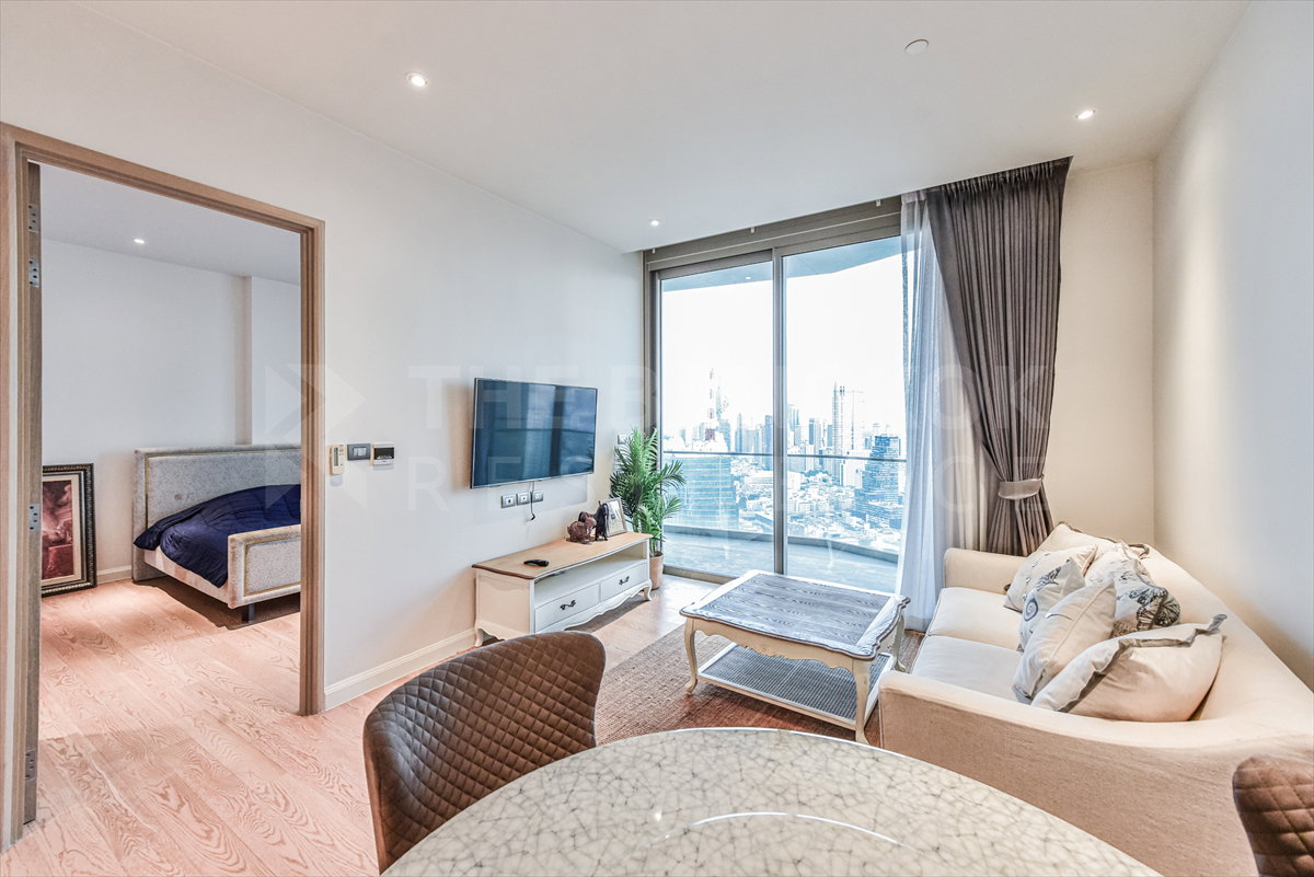 รูป 💖💖 เช่าคอนโด 🌆 Magnolias Waterfront Residences @ ICONSIAM 1นอน 66ตร.ม. 65k ✨ ห้องสวย ชั้นสูง วิวแม่น้ำ ใกล้ BTS เจริญนคร - รูปที่ 2/8