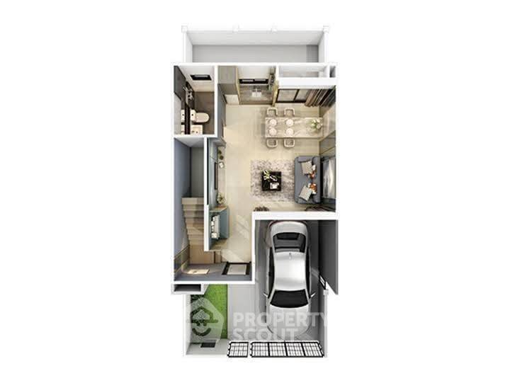 รูป ทาวน์เฮ้าส์ 3-ห้องนอน ใน บางแก้ว (ID 3387725) - รูปที่ 7/9