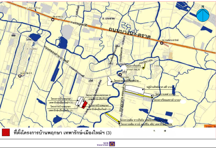 รูป ทาวน์เฮ้าส์ 34.3 ตร.วา โครงการ บ้านพฤกษา เทพารักษ์-เมืองใหม่ฯ สมุทรปราการ บางบ่อ สมุทรปราการ 3.2M - รูปที่ 2/18