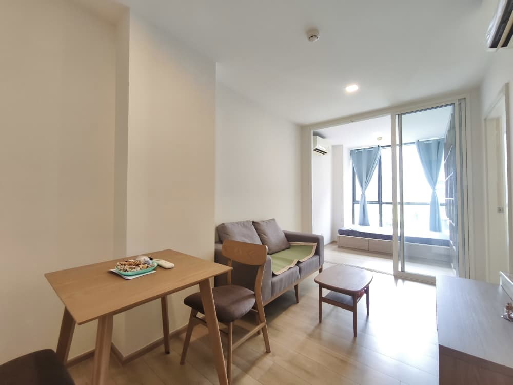 picture Condo for RENT : Chambers Onnut 𝐒𝐢𝐳𝐞 : 35 sqm. 2 Bed (1 Bed Plus) / 1 Bath   𝐅𝐥𝐨𝐨𝐫 : 5th  ✅Fully furnished - 10/15