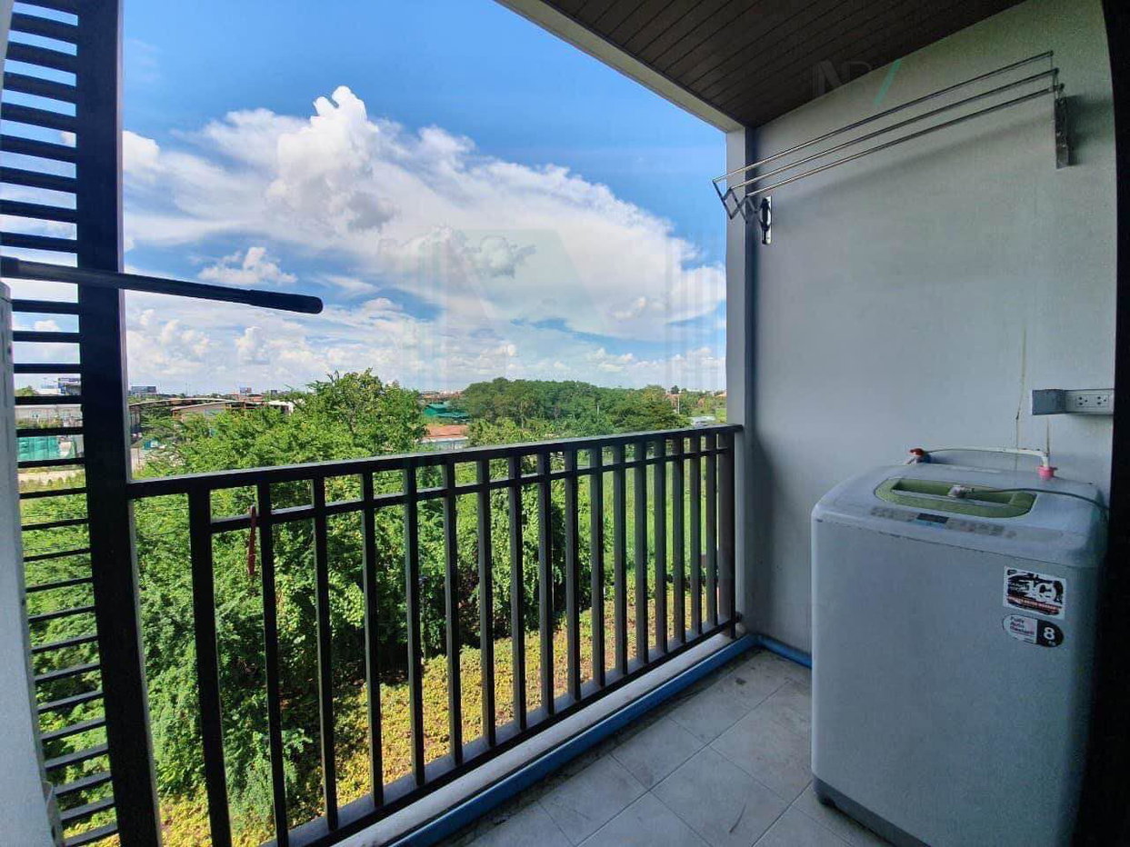 รูป ให้เช่าคอนโด บ้านนวธารา เกษตร-นวมินทร์ อาคาร 1 ชั้น 5 1 ห้องนอน ขนาด 32 ตรม ใกล้ เชลเตอร์เอาท์เล็ท - รูปที่ 4/8