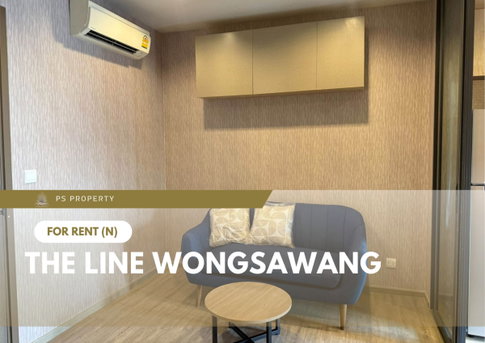 For Rent 📍 THE LINE Wongsawang 📍 Fully furnished and equipped with appliances; near MRT Wongsawang.
