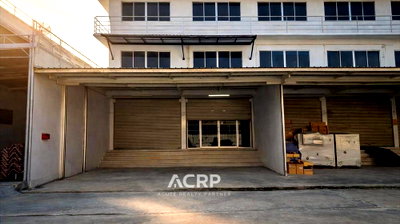 เช่าอาคารพาณิชย์ สนามบินสุวรรณภูมิ : ให้เช่าอาคารพาณิชย์ 2 ชั้น พร้อมโกดัง รถสิบล้อเข้าได้ – ประเวศ