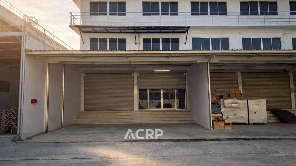 รูป ให้เช่าอาคารพาณิชย์ 2 ชั้น พร้อมโกดัง รถสิบล้อเข้าได้ – ประเวศ - รูปที่ 1/16
