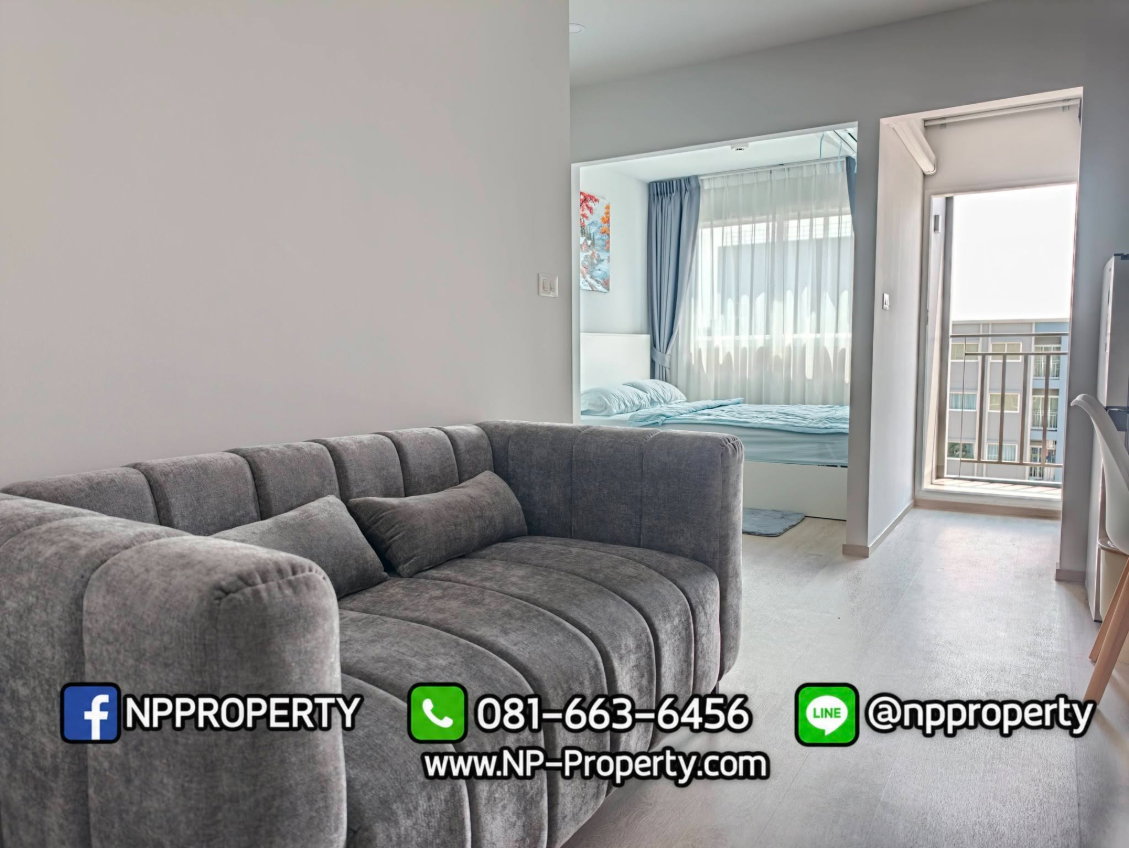 รูป 🏢🔥 คอนโด EARN อมตะนคร ห้องใหม่แกะกล่อง วิวโปร่ง ห้องสวยมาก! 😍🏡✨  💰 เช่าเพียง 6,500 บาท/เดือน! 🔥 - รูปที่ 6/16