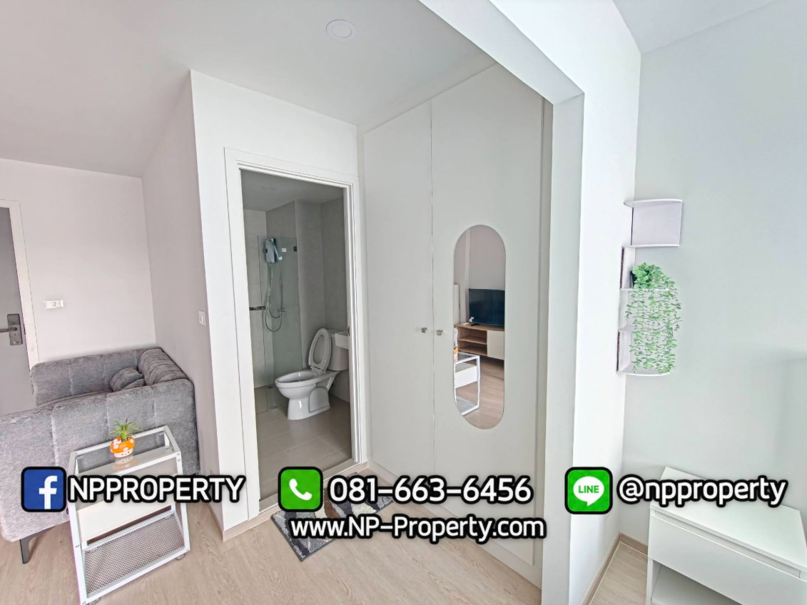 รูป 🏢🔥 คอนโด EARN อมตะนคร ห้องใหม่แกะกล่อง วิวโปร่ง ห้องสวยมาก! 😍🏡✨  💰 เช่าเพียง 6,500 บาท/เดือน! 🔥 - รูปที่ 14/16