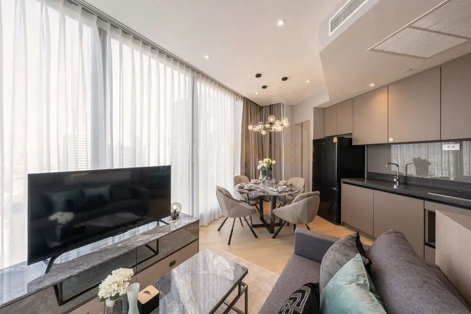 รูป Ashton Asoke 2 bedrooms, for rent - รูปที่ 2/5