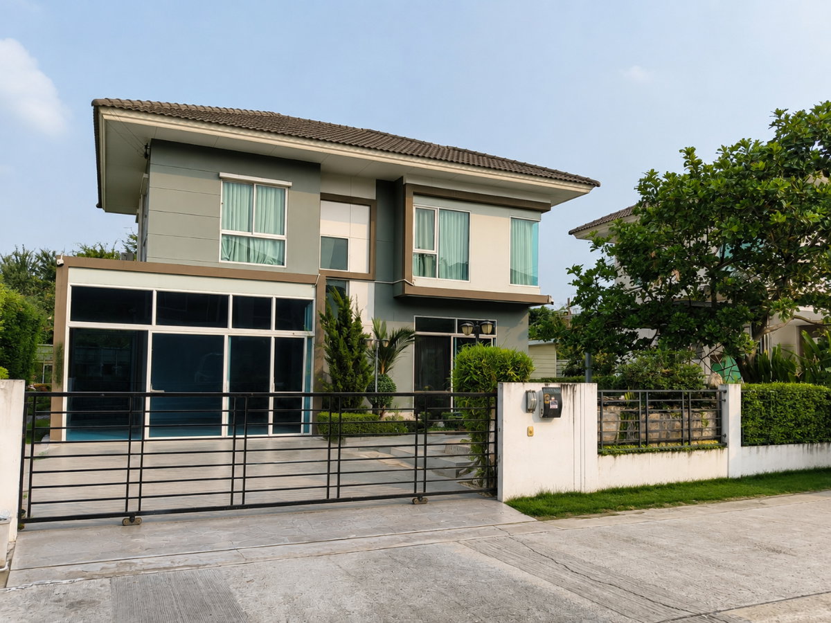 รูป เช่า 50,000บาท/เดือน ม.บ้านเดอะทรัสแพรกษาใหม่ - รูปที่ 1/16