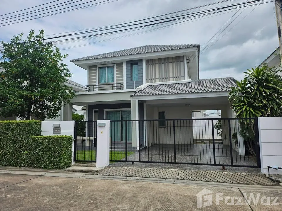 รูป บ้านเดี่ยวให้เช่า 3 ห้องนอน ในโครงการ ไลฟ อิน เดอะ การ์เด้น โรงโป๊ะ-มอเตอร์เวย์ 6850209 - รูปที่ 1/14