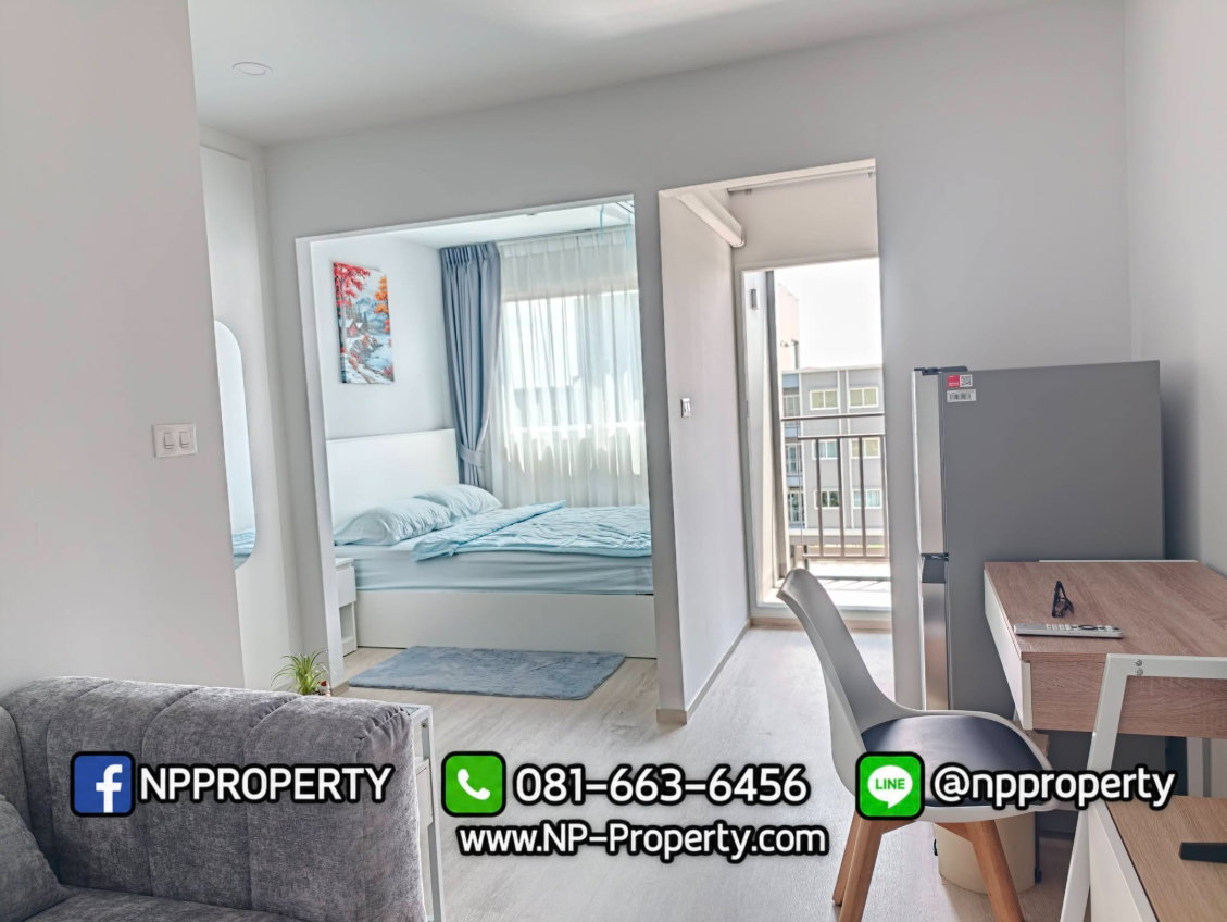 รูป 🏢🔥 คอนโด EARN อมตะนคร ห้องใหม่แกะกล่อง วิวโปร่ง ห้องสวยมาก! 😍🏡✨  💰 เช่าเพียง 6,500 บาท/เดือน! 🔥 - รูปที่ 12/16