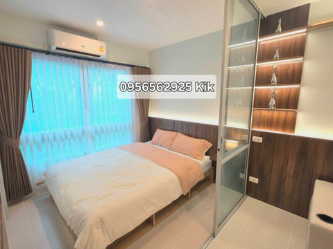 ขายยย ห้องสวยมาก ห้อง Build in แบบจุกๆ พร้อมหิ้วกระเป๋าเข้าอยู่ V condo ลาดกระบัง เฟส B