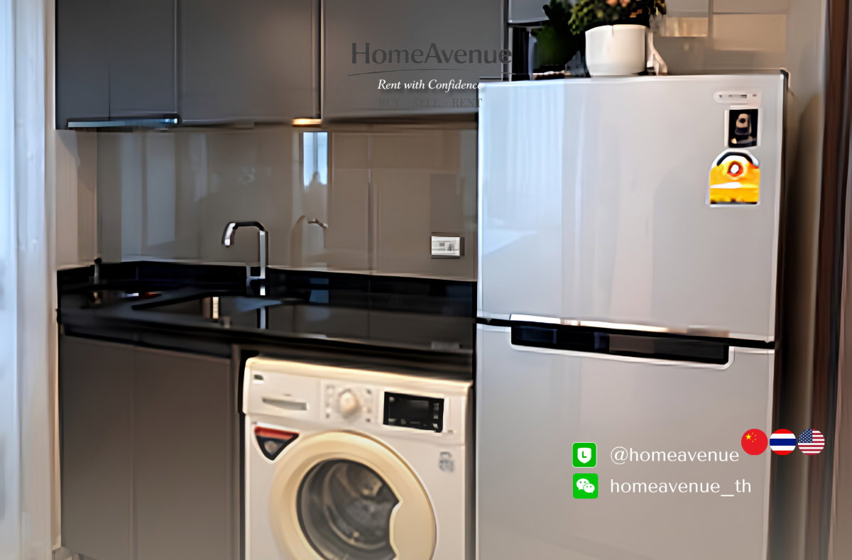 picture Highlight✨ 1Bed 🚇 Near MRT Phra Ram 9 🌏 TM30 Service 📲 Line: @homeavenue ⭐HA-1327 - 5/6
