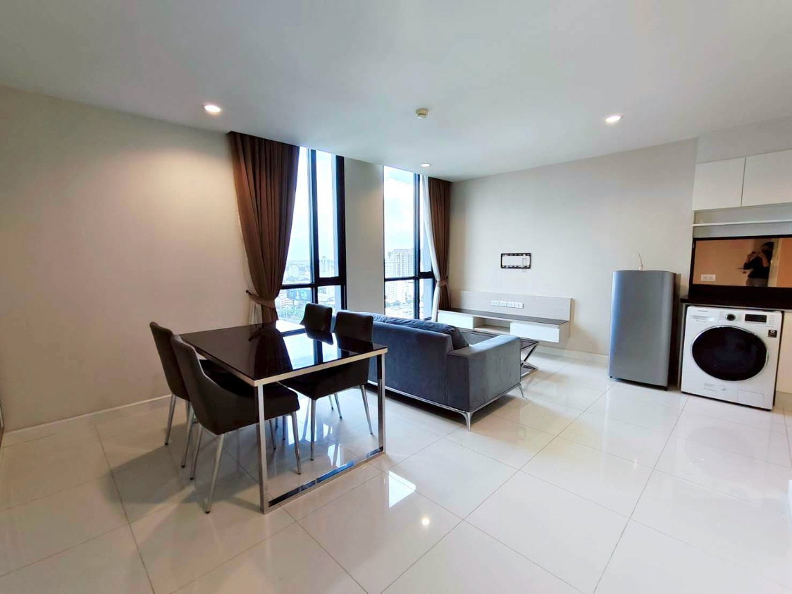 รูป Condo for RENT : Up Ekamai  𝐒𝐢𝐳𝐞 : 59.39 sqm. 2 Bedroom /1 Bathroom / Corner / City view  𝐅𝐥𝐨𝐨𝐫 : 24  ✅Fully furnished - รูปที่ 7/18