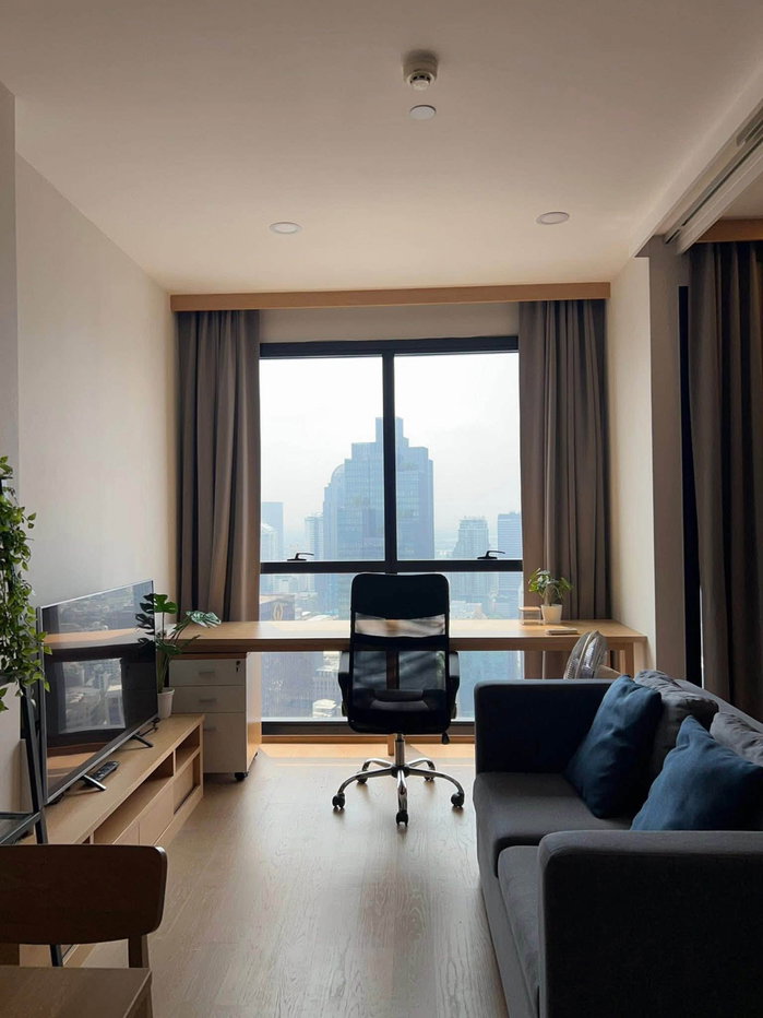 รูป ให้เช่าคอนโด Ashton Chula Silom - 1 ห้องนอน 1 ห้องน้ำ - 32.41 ตร.ม. - เช่า 29,000 บาท/เดือน [BLr2610008]	 - รูปที่ 1/8