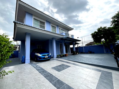 บ้านเดี่ยว ถนนราชพฤกษ์ : ขายบ้านเดี่ยว 2 ชั้น ม.บ้านสีวลี ปิ่นเกล้า-สาทร บ้านหลังริม ใกล้เซ็นทรัล เวสต์วิลล์