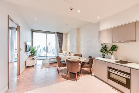 💖💖 Rental Condo 🌆 Magnolias Waterfront Residences @ ICONSIAM 1BR 66 sq.m. 65K ✨ Beautiful High Floor Unit with River View Near BTS Charoen Nakhon 