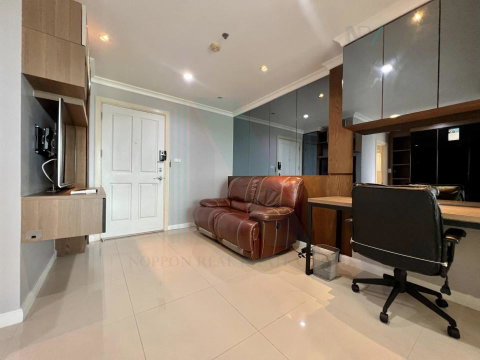 For Rent Condo LUMPINI PLACE RAMA IX - RATCHADA Building B, Floor 27,1 bed room, Room size 37.00 sqm