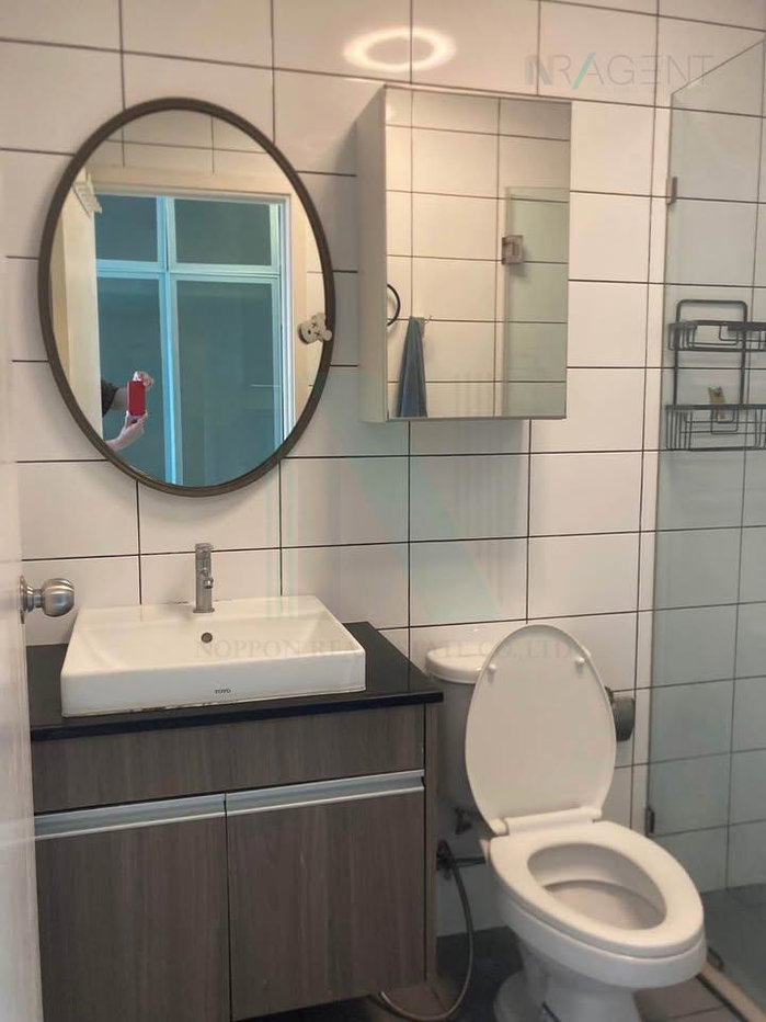 picture 📌 For Rent Condo CHAPTER ONE ECO RATCHADA - HUAI KHWANG Building D, Floor 12A,Studio, Room size 24 sqm - 8/8
