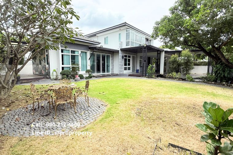 3-bed house for sale, 325 sqm, 152.1 sq wah, Mantana Wongwaen - Bangbon