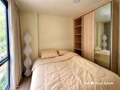 Condos for rent : 📢 For Rent BEAT Sukhumvit 93 ✨ Newly Completed Unit 36 sq.m. Pool View 🛏 1 Bed+ Multi-purpose Room 🚅 Near BTS Bang Chak