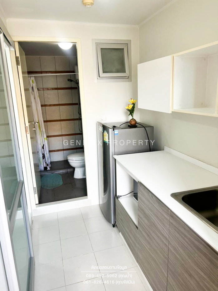 picture Condo for rent, D Condo 1 30 sqm. Fully furnished 8,500 THB / month - 7/9