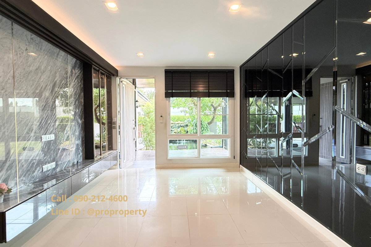 รูป ขายบ้านเดี่ยวแปลงใหญ่ บางบอน 4 บิวท์อินพรีเมียมทั้งหลัง มัณฑนา วงแหวน-บางบอน  - รูปที่ 10/36