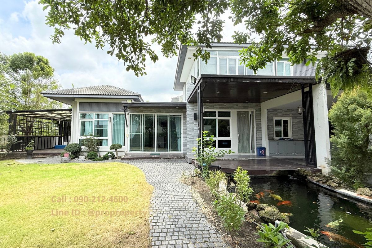 รูป ขายบ้านเดี่ยวแปลงใหญ่ บางบอน 4 บิวท์อินพรีเมียมทั้งหลัง มัณฑนา วงแหวน-บางบอน  - รูปที่ 3/36
