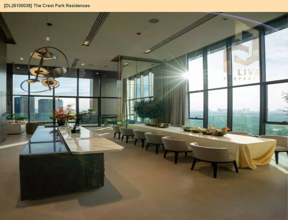 รูป DL26100038 ให้เช่าคอนโด เดอะ เครสท์ พาร์ค เรสซิเดนซ์  (The Crest Park Residences) ใกล้ MRT พหลโยธิน พร้อมเข้าอยู่ โทรด่วน 0614453194 LineID @952jdxxk - รูปที่ 6/6