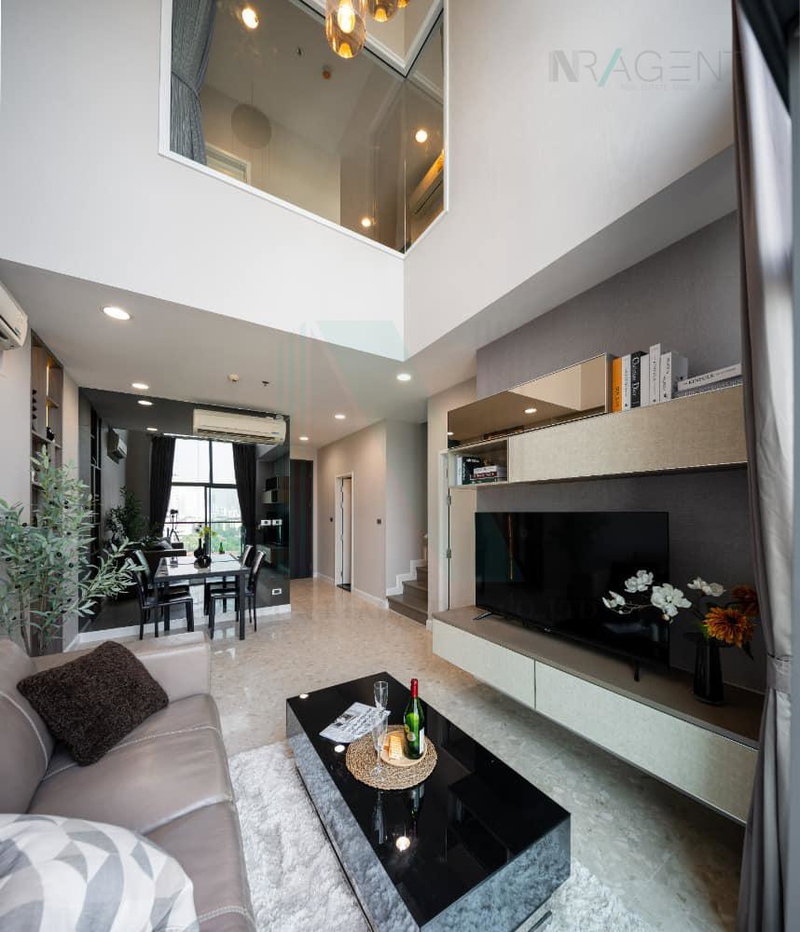 picture 🔺 For Sell Condo THE CREST SUKHUMVIT 34 Building 1, Floor 12,Duplex 2 bed room, Room size 98 sqm - 6/8